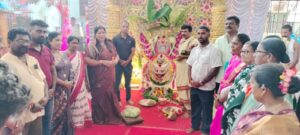 ಕಾರವಾರ ಮೀನು ಮಾರುಕಟ್ಟೆಯಲ್ಲಿ ಸತ್ಯನಾರಾಯಣ ಪೂಜೆ